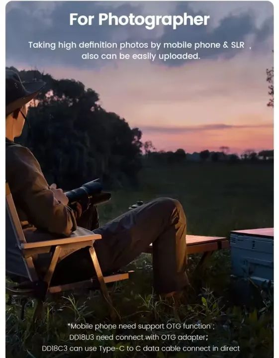 Docking station orico usb-c 3.0 2.5" 3.5" hd ssd - Foto 5