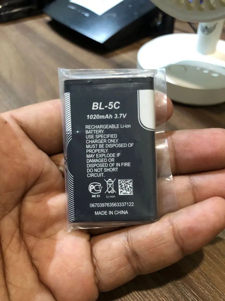 Bateria de Celular Modelo Bl-5c Recarregável - Novo - Foto 2