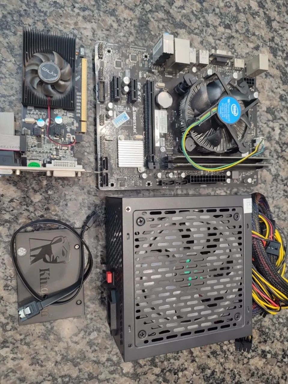 KIT COMPLETO INTEL I5 9ª GERAÇÃO + PLACA DE VÍDEO + FONTE GAMER RGB! - Foto 2