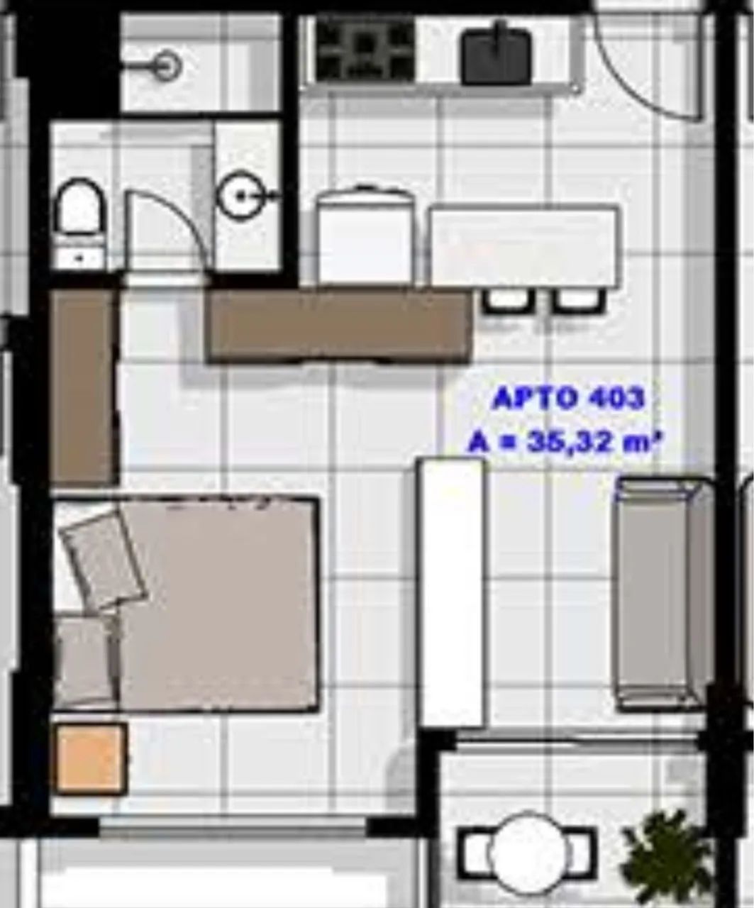 Apartamento Flat Orla Graciosa - Foto 2