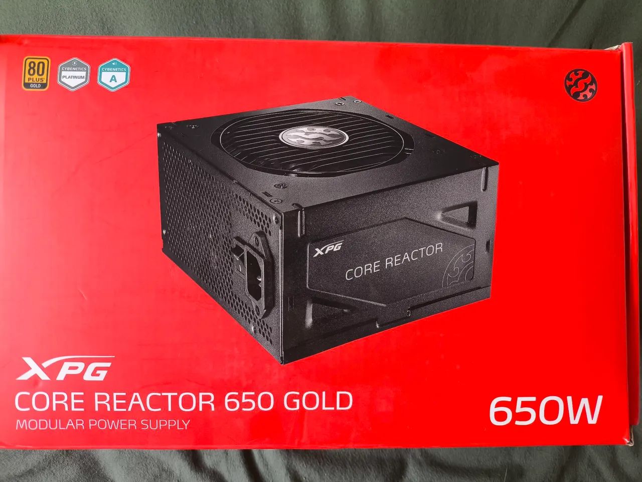 Vendo fonte XPG Core Reactor 650W 80 plus GOLD