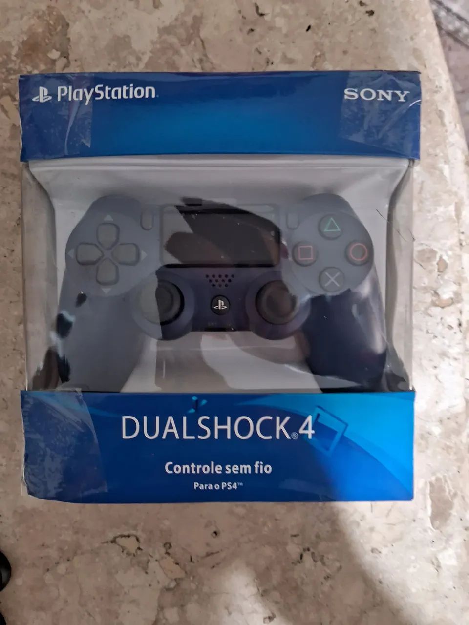 CONTROLE PS4 AZUL ESCURO - Foto 2