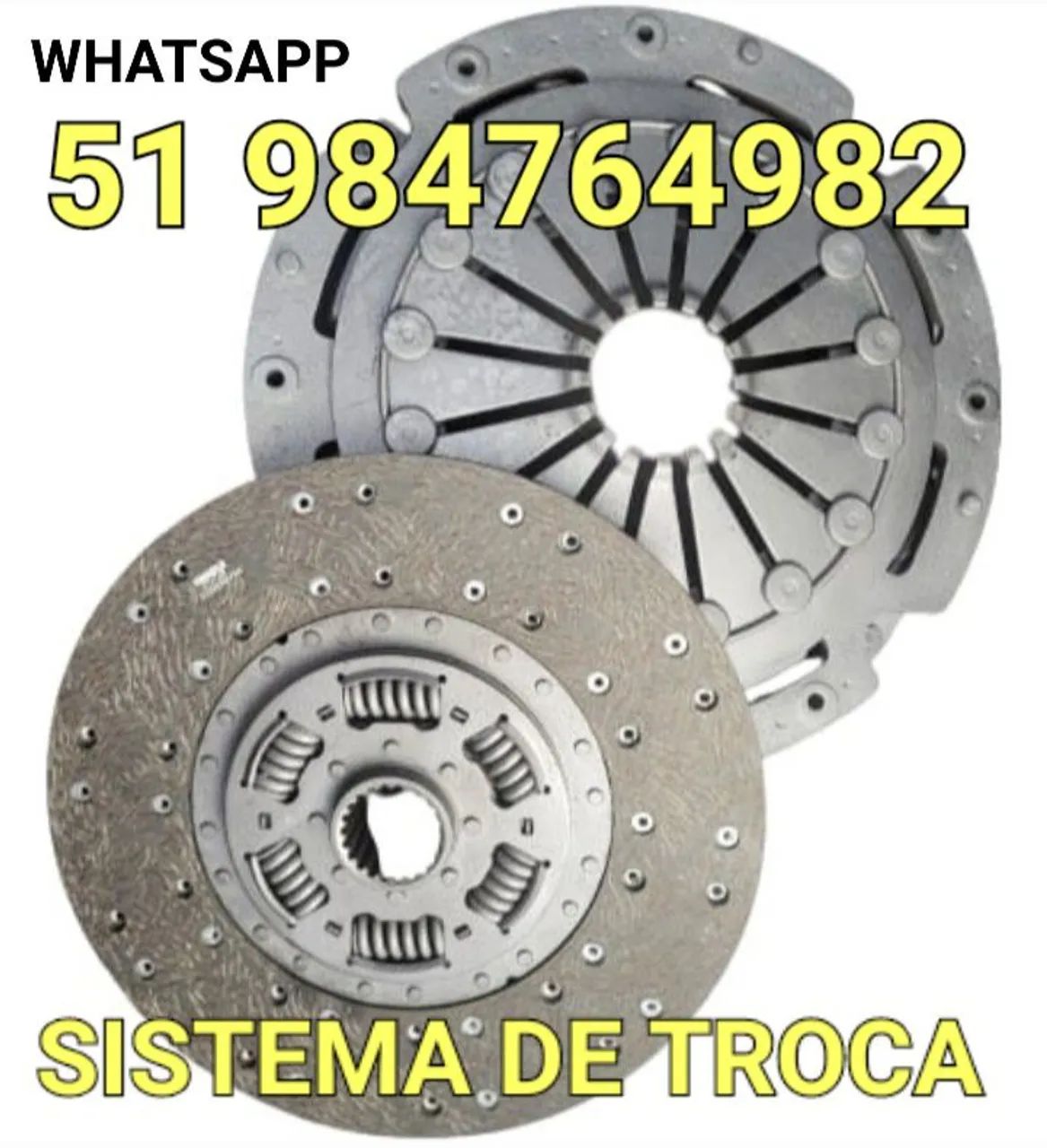 EMBREAGEM KIT PLATO E DISCO DO TRATOR VALMET 880 / 890 / 1180 / BM 85 / 100 / 110 / 120   - Foto 3