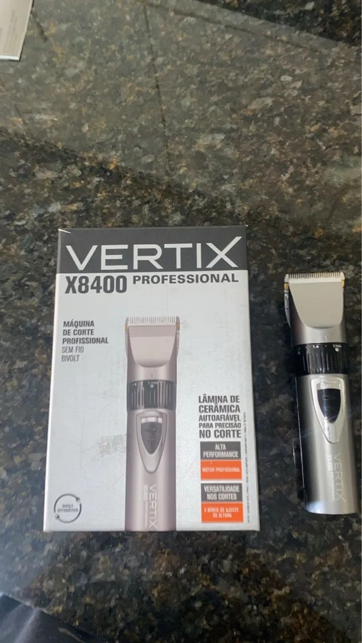 Máquina de Corte de Cabelo Vertix X8400 Professional