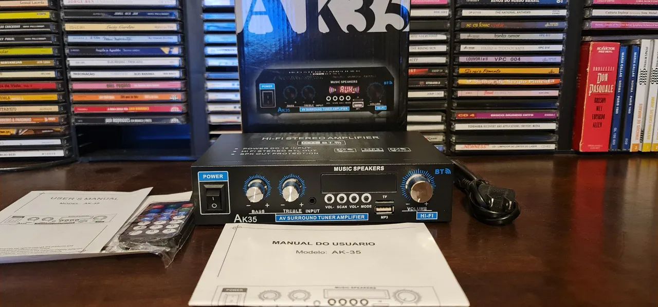 Amplificador AK35 NOVÍSSIMO!!! - Foto 2