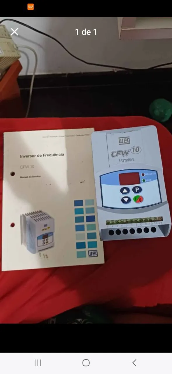 Inversor de Frequência WEG CFW10 Easy Drive