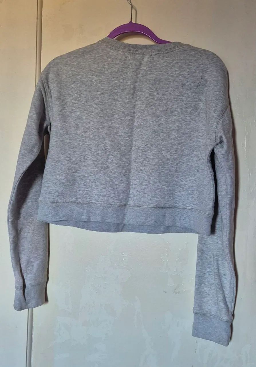 Moletom cropped cinza Aeropostale - Foto 3