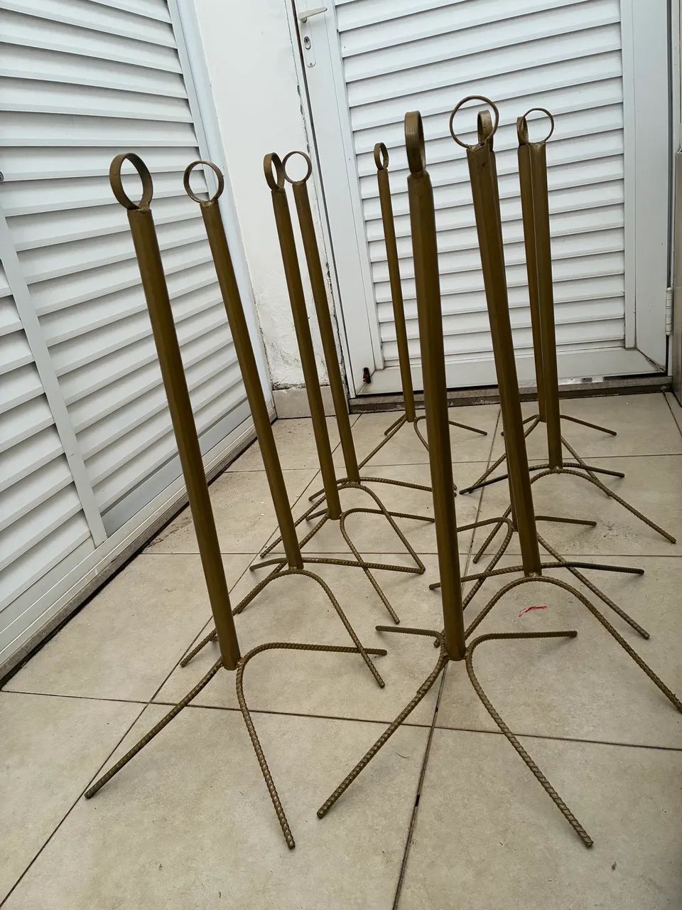 Pedestal Vintage Dourado  - Foto 2