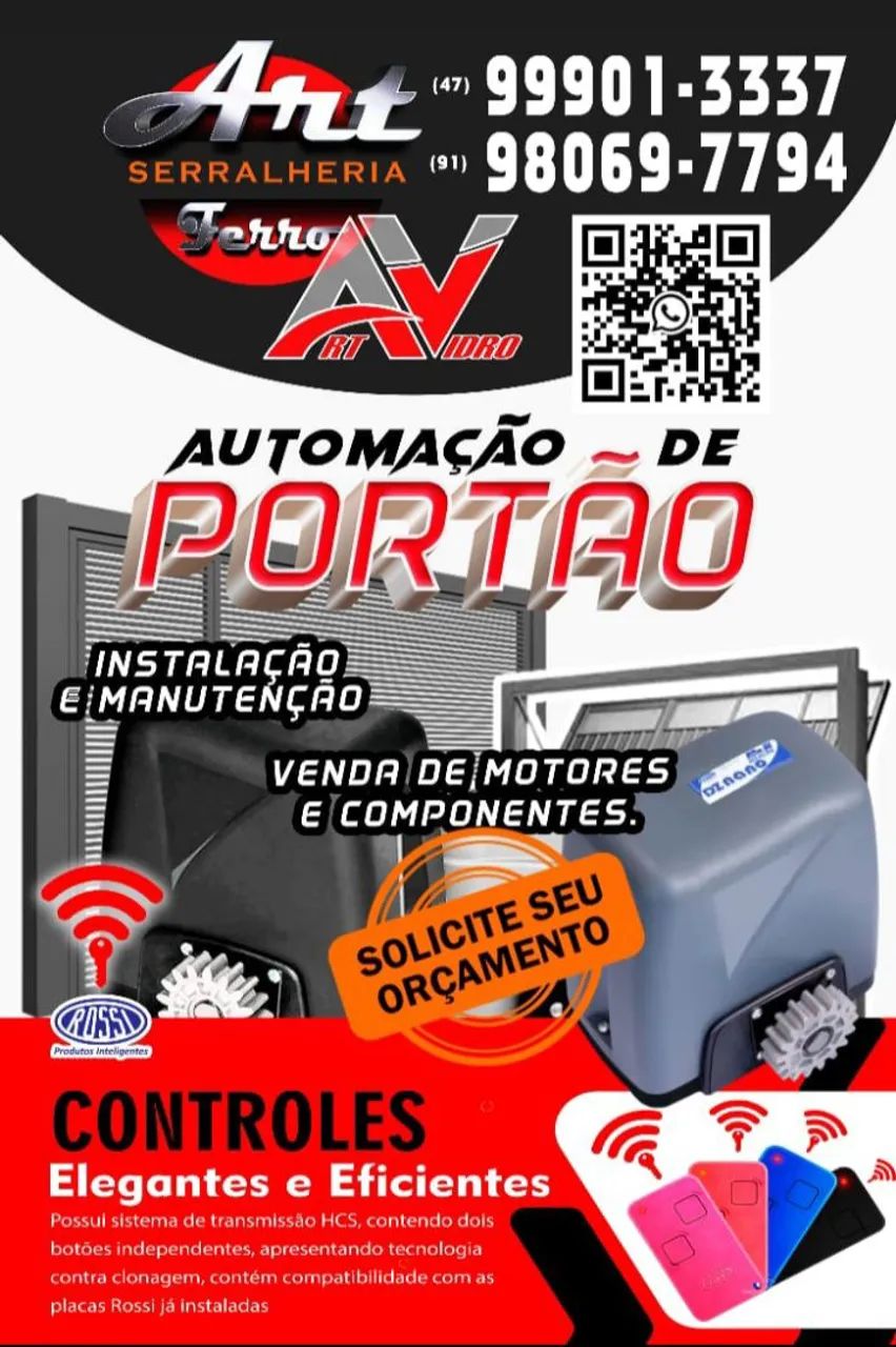Portão eletrônico *