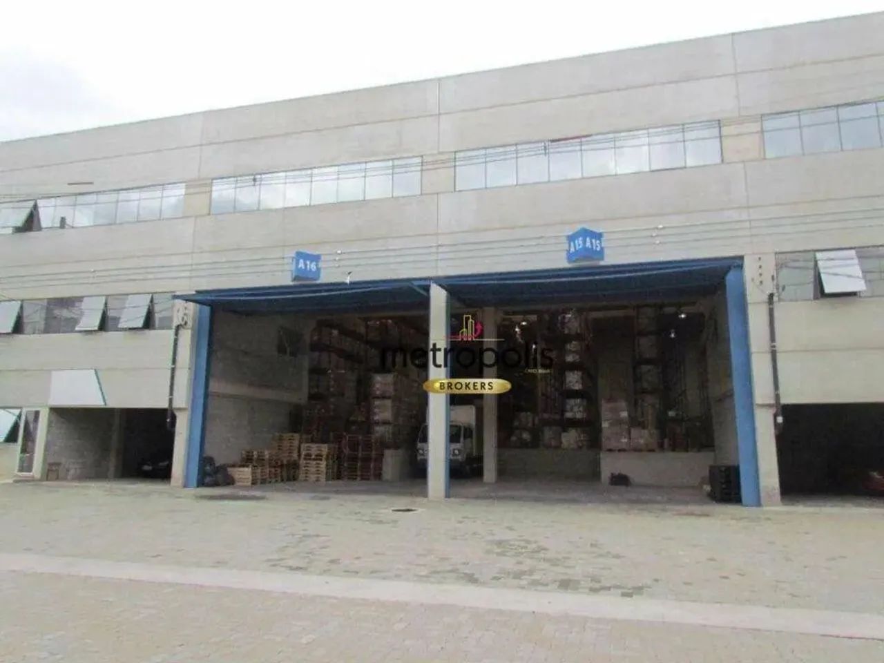 Galpão para alugar, 911 m² por R$ 40.156,12/mês - Piraporinha - Diadema/SP - Foto 2