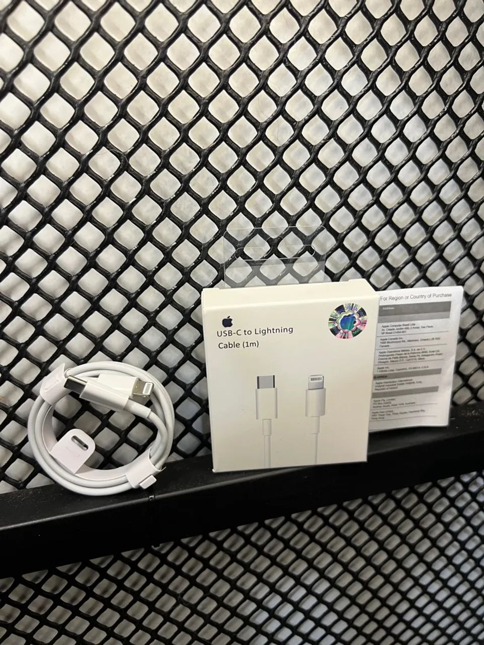 Cabo iPhone USB-C para Lightning Apple (1m) - Foto 5