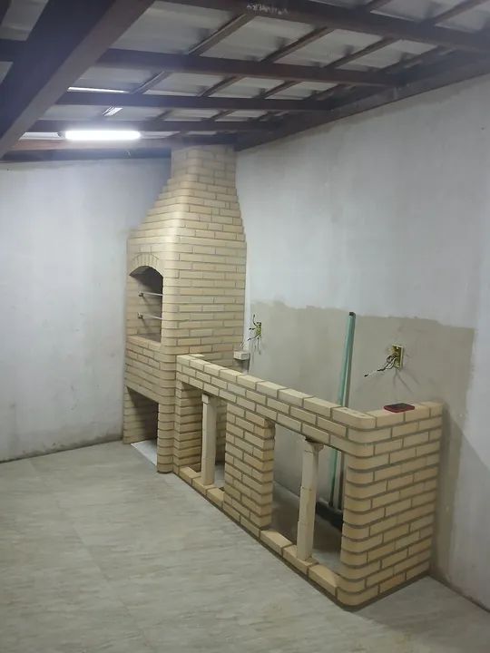 Churrasqueira e base para pia - Foto 2