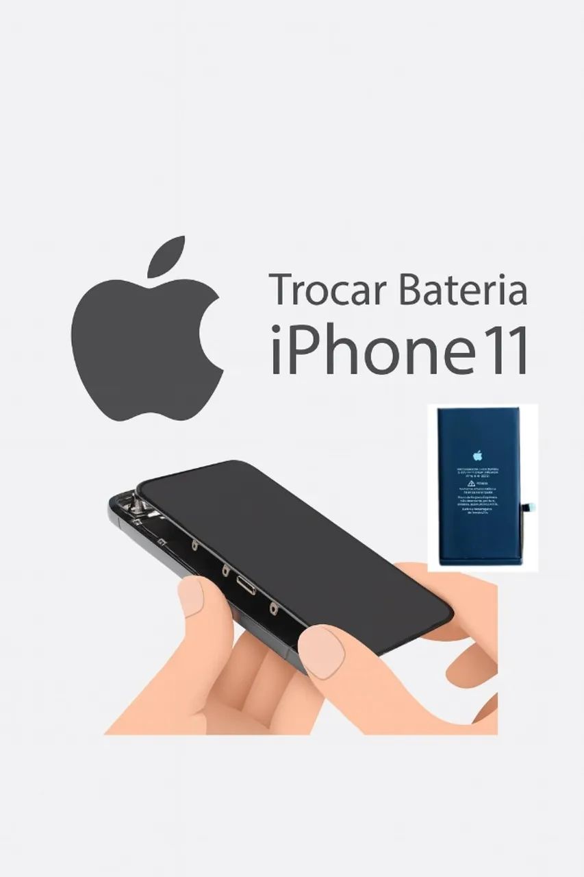 Bateria iPhone 11 com 1 Ano de Garantia - Xtec Pro João Pessoa