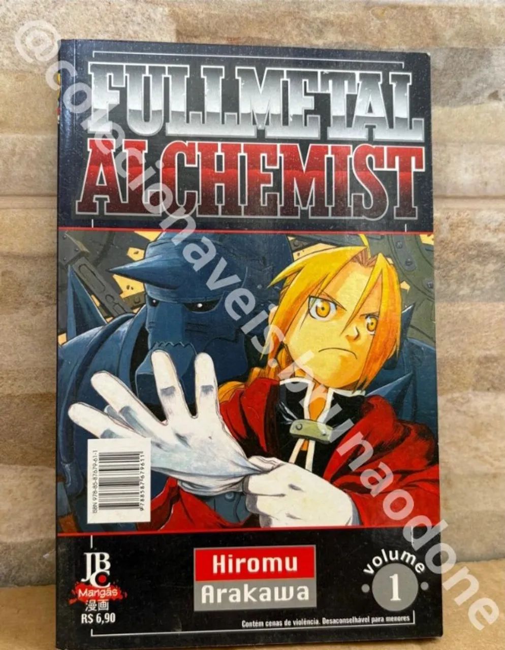 Mangá Fullmetal Alchemist Volume 1