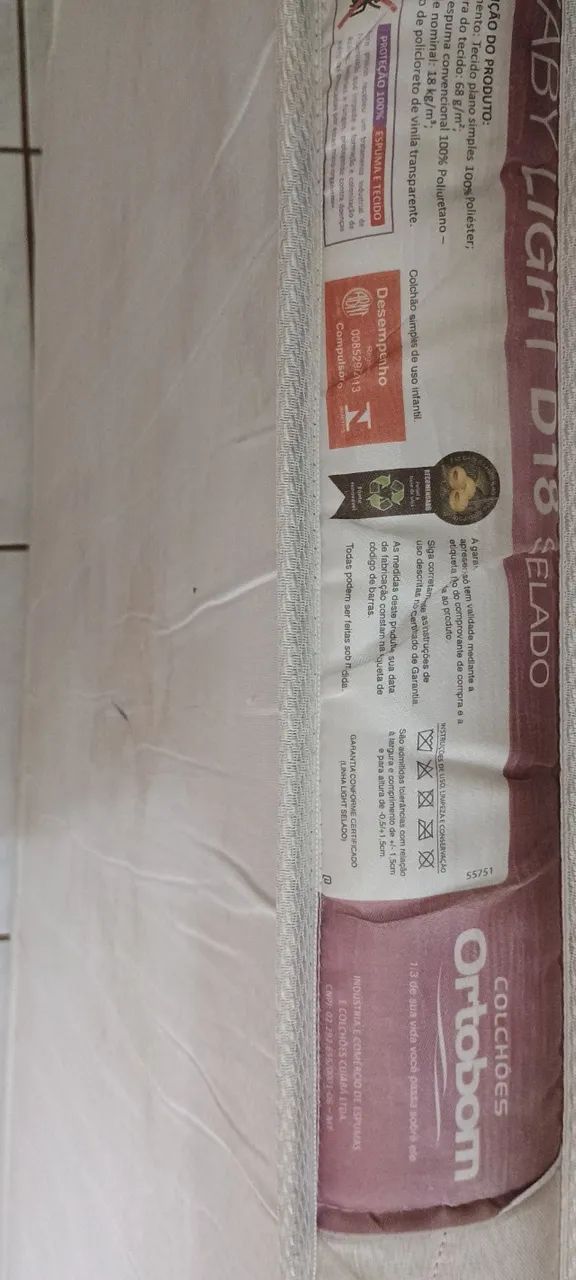 Colchão de berço 