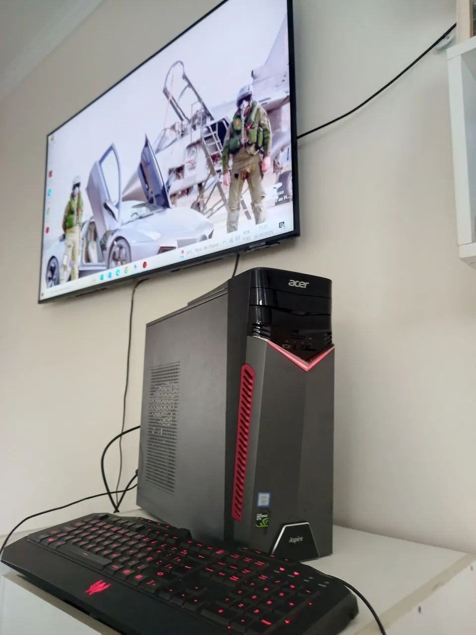 PC Gamer Acer Aspire (MUITO CONSERVADO E RÁPIDO) - Foto 2