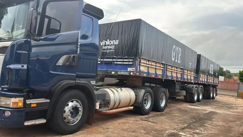 CAMINHÃO  (CAVALO 6x4) SCANIA - BITREM GUERRA 7 EIXOS - Foto 2