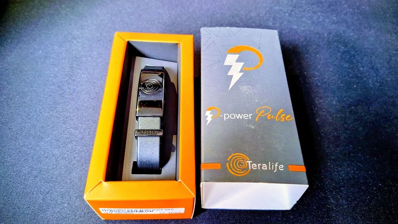 Bracelete Magnético Tecnológico Power Pulse TeraLife Bem-Estar & Elegância Produto Premium