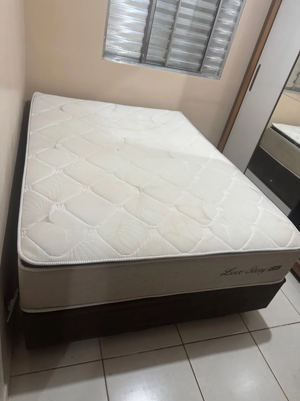 Colchão com Base Love Story Casal