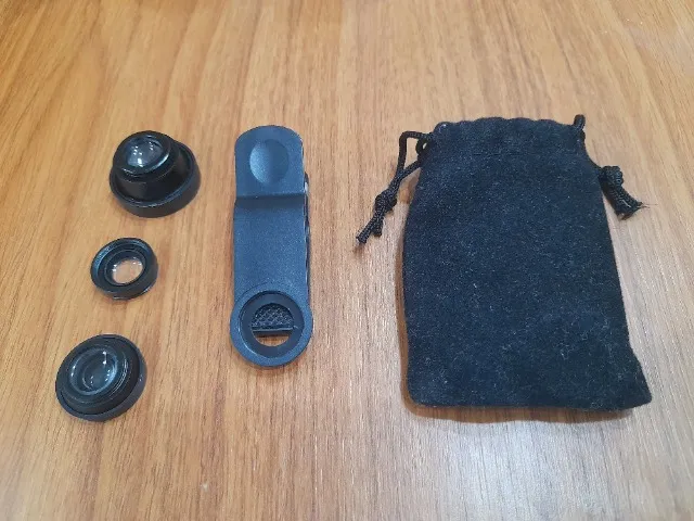 Conjunto de 3 Lentes para Smartphone