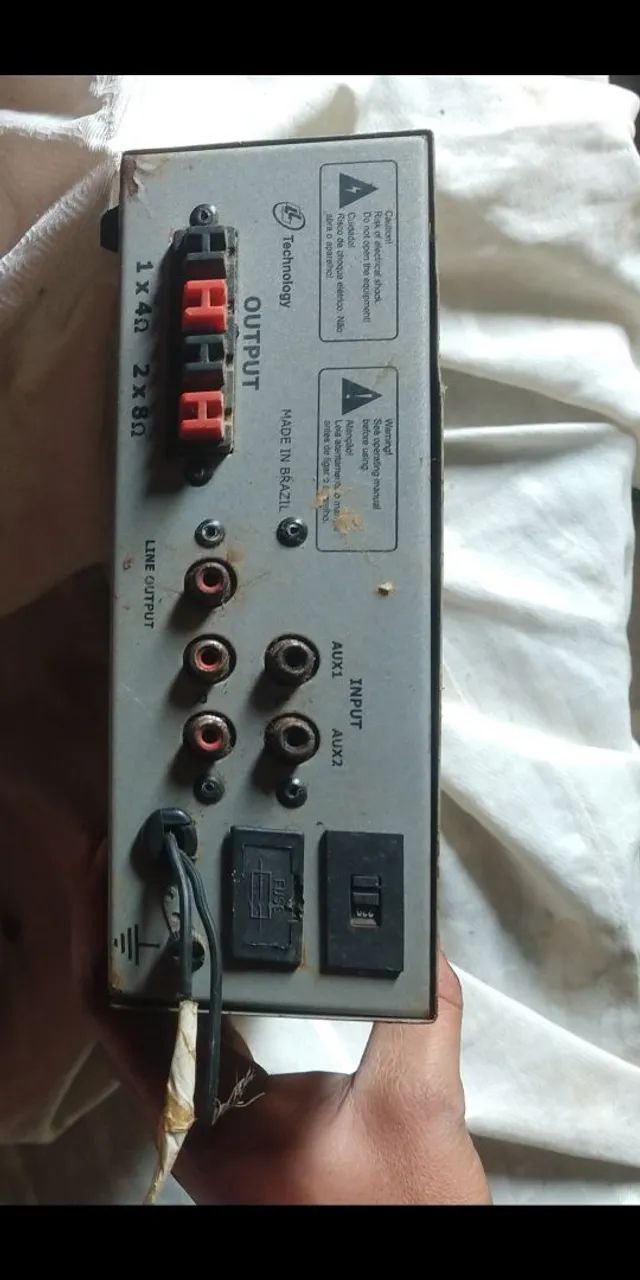 Receiv Amplificador NCA AB-100 R4 -bom  Funcionando - Foto 2
