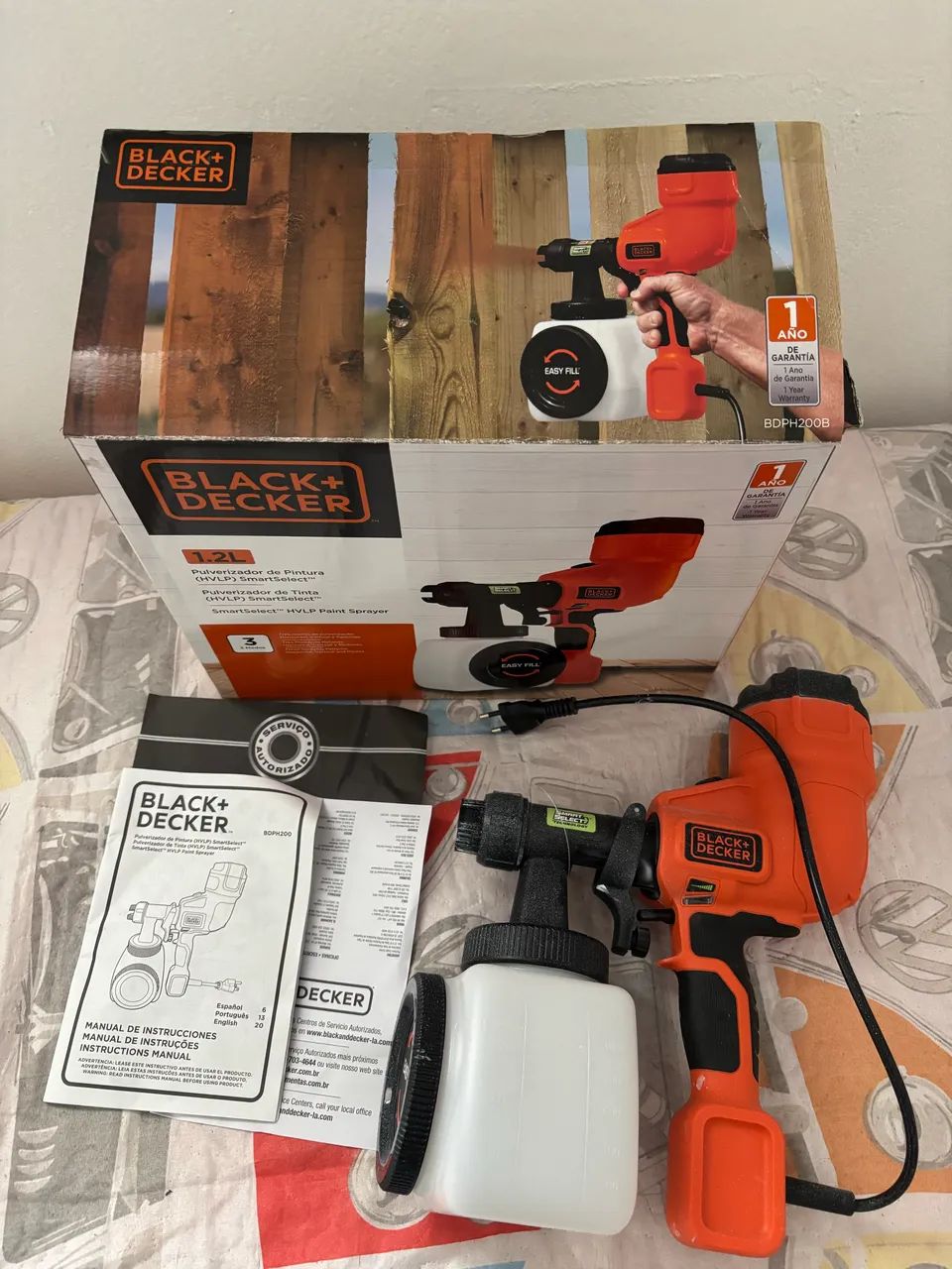 Pistola de pintar usada apenas 1 vez!!  - Foto 3