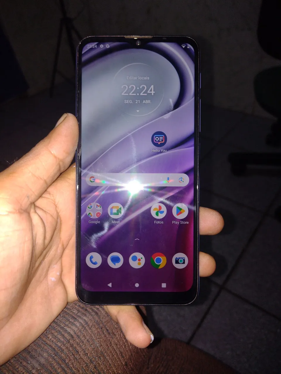 Moto G20 impecável semi novo 300$
