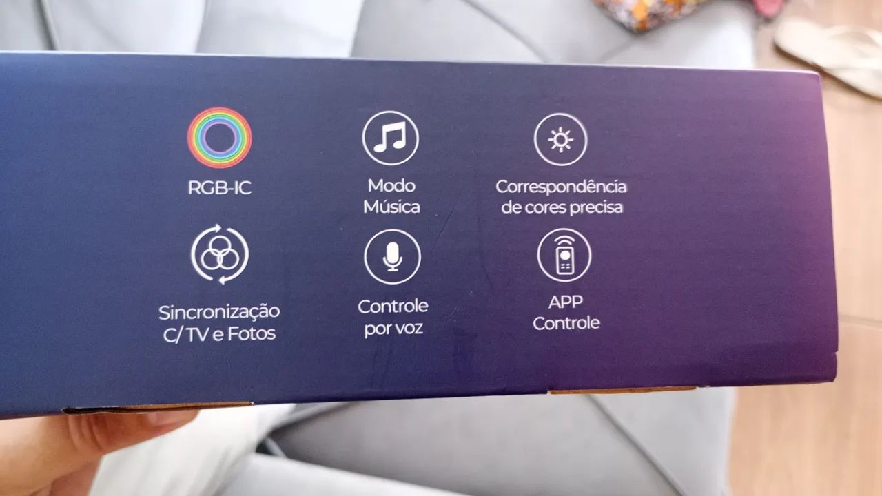 Iluminação Ambiente para TV - Ekaza RGB-IC - Foto 2