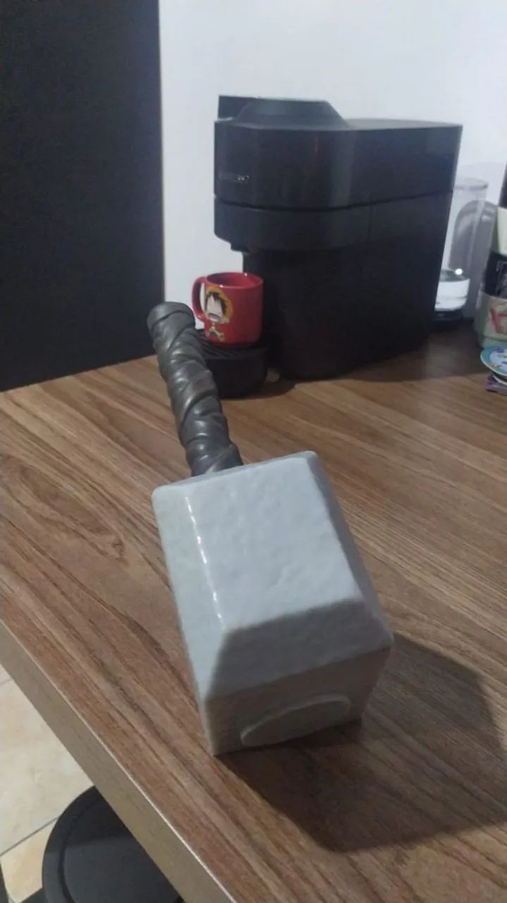 Luminária Decoração de Parede Martelo do Thor - Foto 3