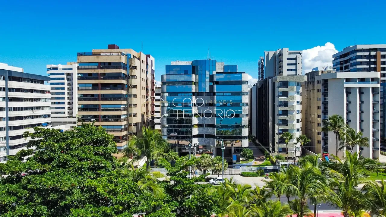 Apartamento de Luxo para Aluguel na Ponta Verde com 420m² Frente Mar, 5 Quartos e 5 Vagas
