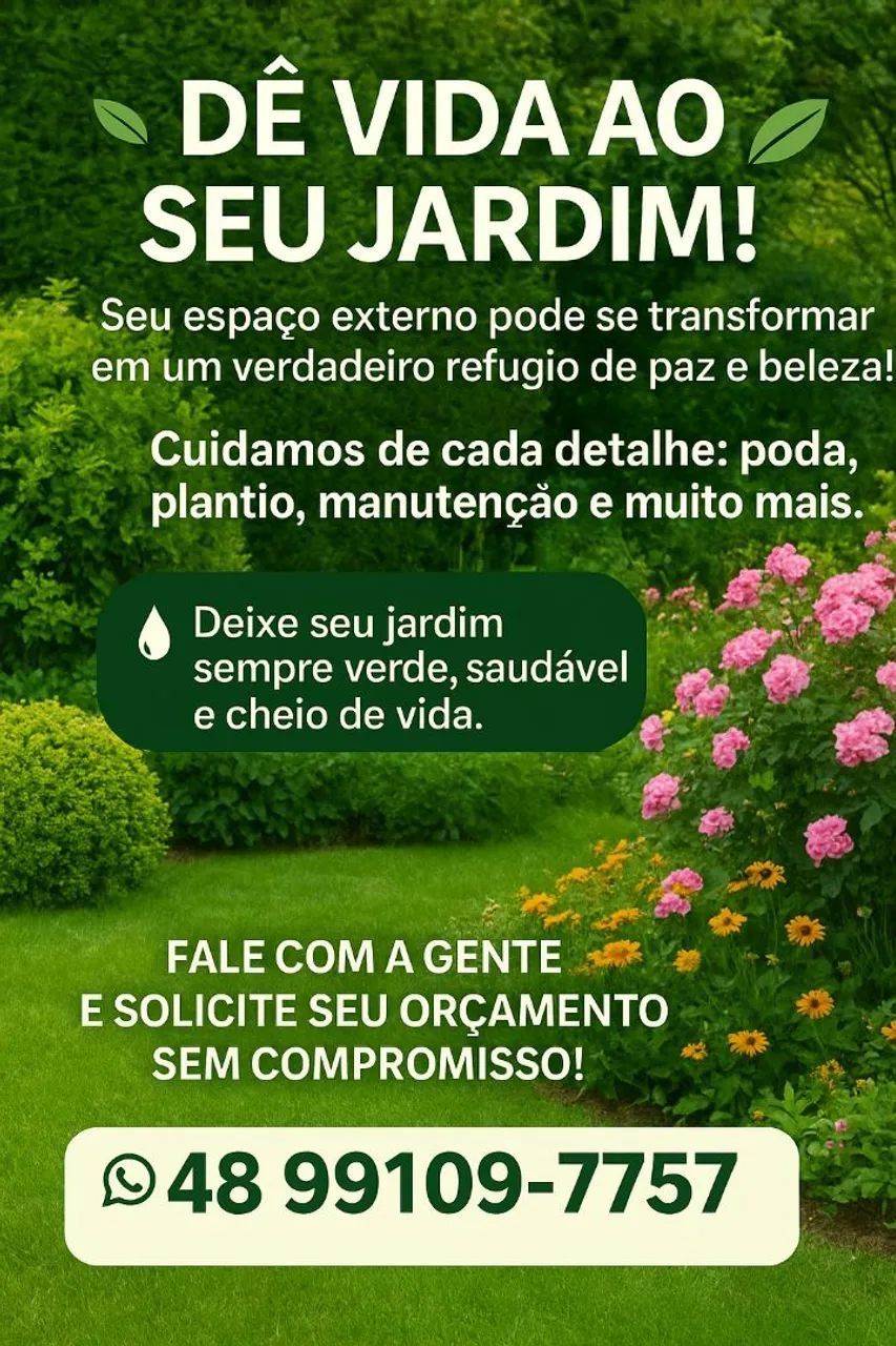 Jardineiro em Florianópolis 