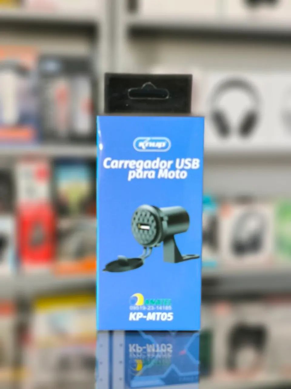 Carregador USB para moto