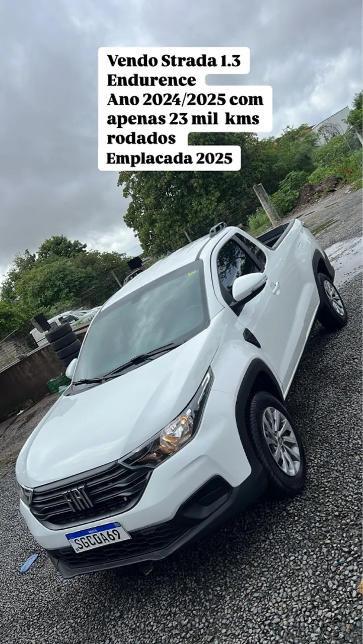 Fiat Strada 1.3 Endurence Ano 2024/2025 
