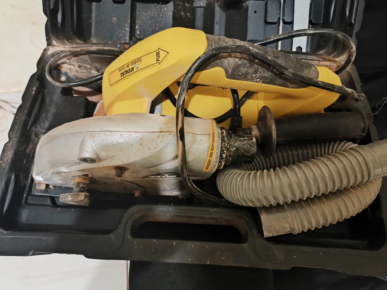 cortador de parede com 2 discos vonder 127v