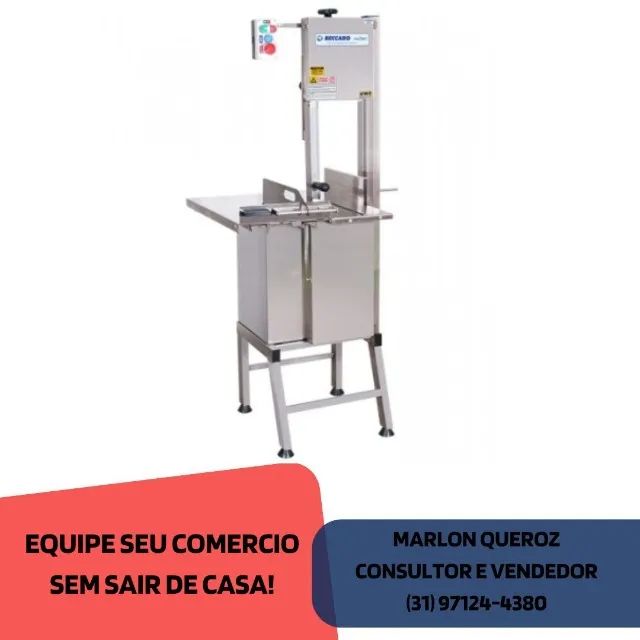 Serra Fita Beccaro com Suporte Motor 3/4 CV