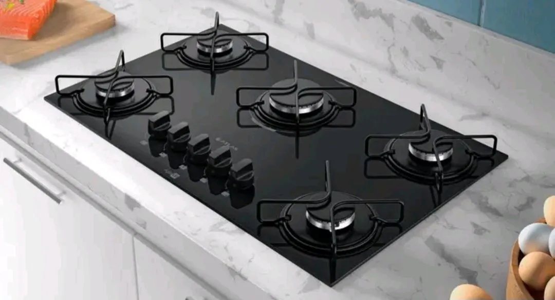 Cooktop a Gás Atlas com 5 Bocas