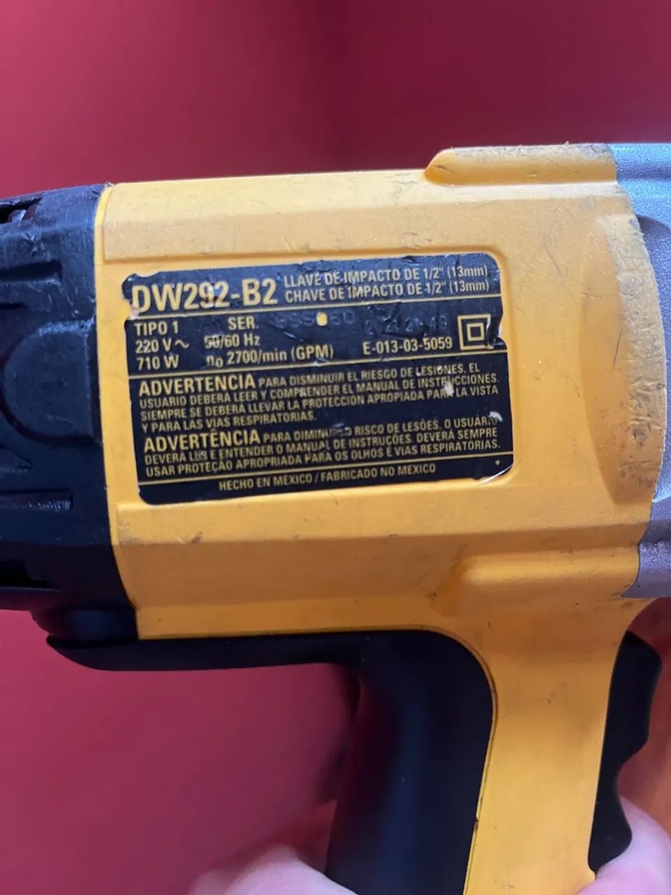 Chave de Impacto Elétrica Dewalt - Foto 3