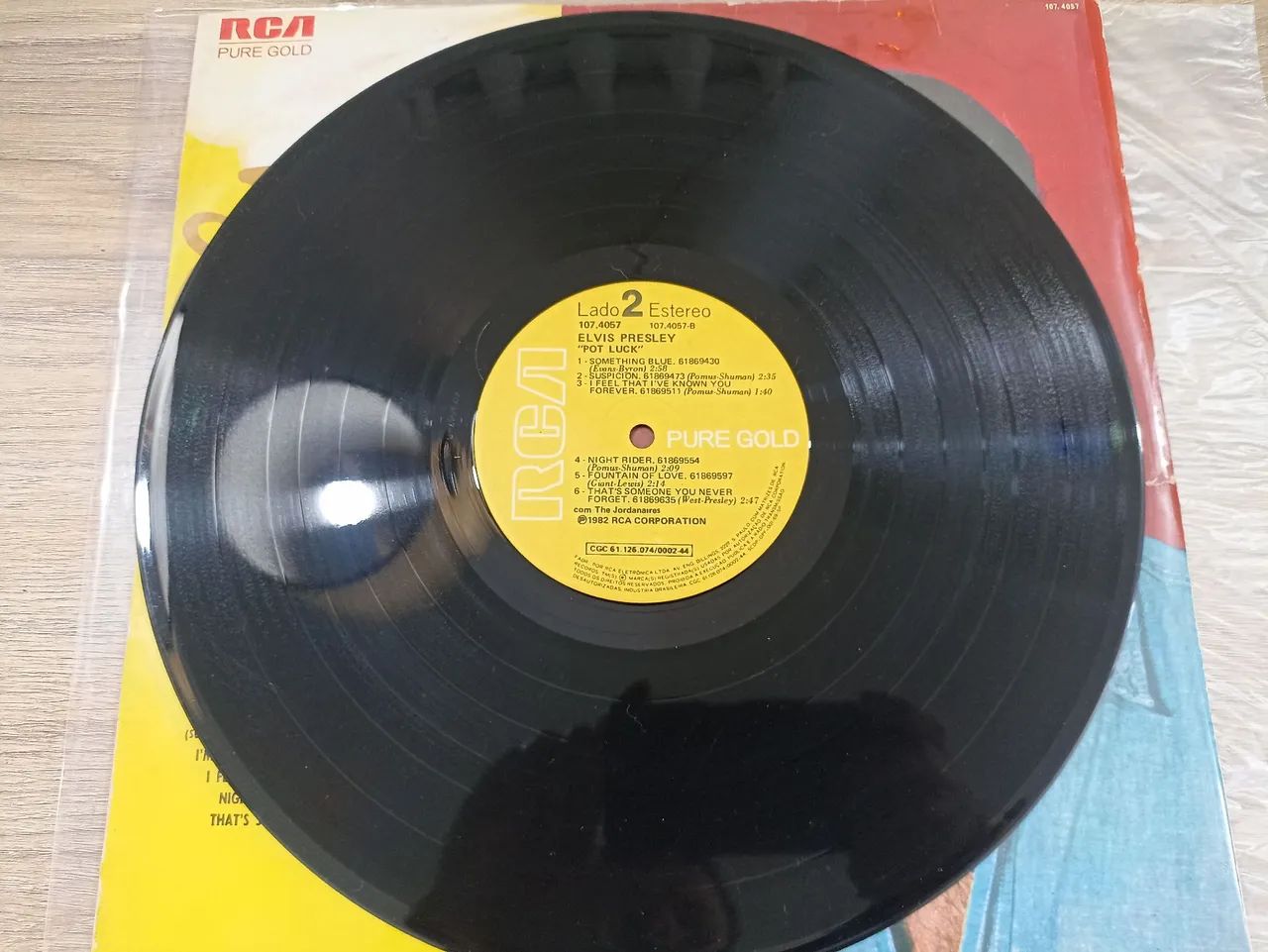 LP vinil Elvis Presley - Pot Luck (1962) - Foto 5