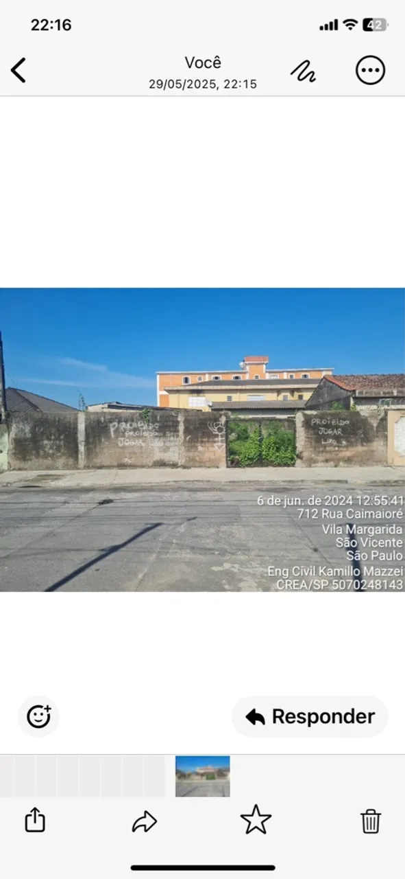 Vendo terreno/Troca de área na Vila Margarida