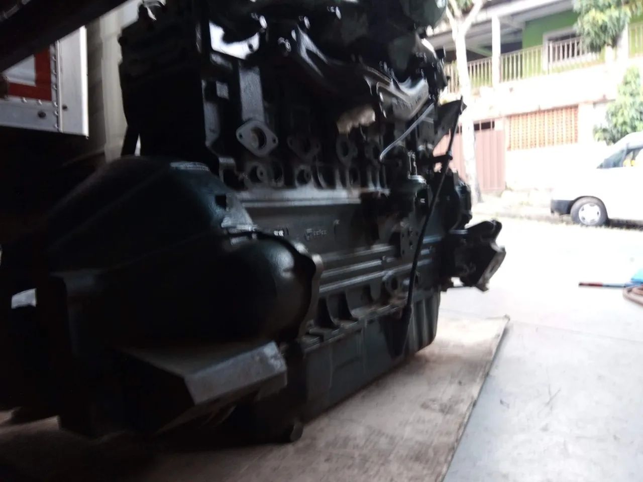 Motor Perkins 6354 Caminhão Chevrolet GM  D60 Bomba em pé  6 cilindros - Foto 3