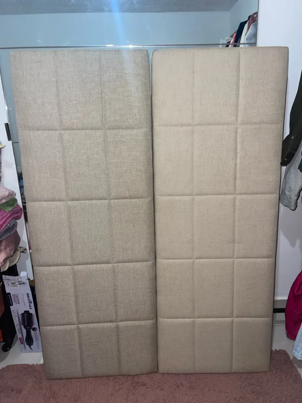 Cabeceiras de cama estofadas