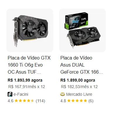 Placa De Vídeo Asus Nvidia Geforce Tuf Gaming Oc Edition Gtx1660 Ti 6gb Com defeito - Foto 5