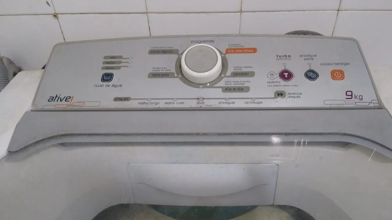 Máquina de lavar 9kg Brastemp funcionando  - Foto 2