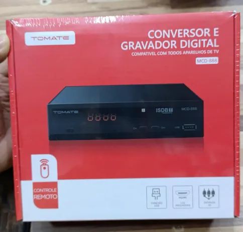 Conversor Digital SEM DALAY ( PRODUTO NOVO EMITO  NOTA FISCAL)) - Foto 2