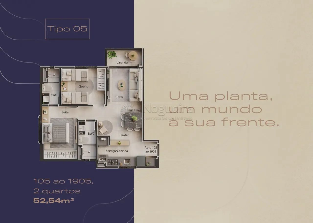 Imóvel para venda tem 53 metros quadrados com 2 quartos em Boa Viagem - Recife - PE - Foto 3