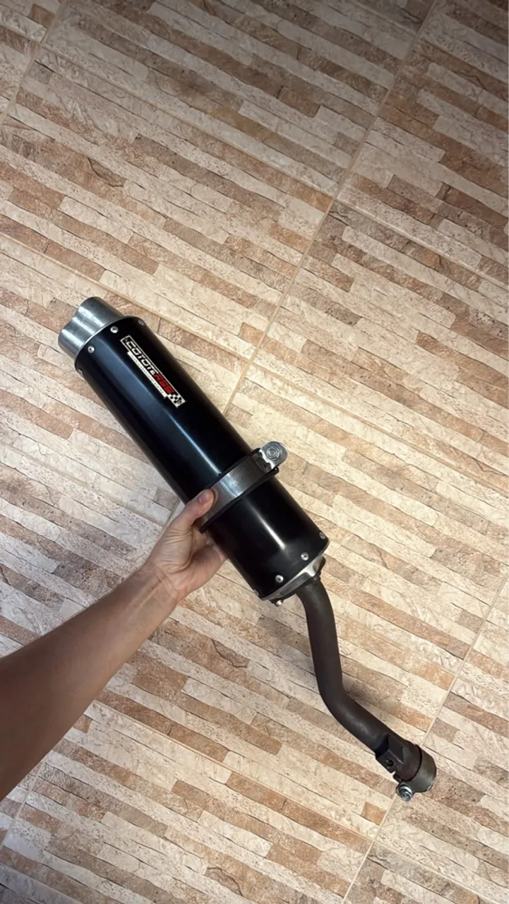 Escapamento Coyote RS Black para Xtz Lander 250 - usado