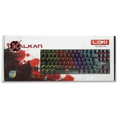 Teclado Mecânico Kalkan Loki 80% TKL Rainbow Switch Brown  KLK00014  - WZetta - Foto 3