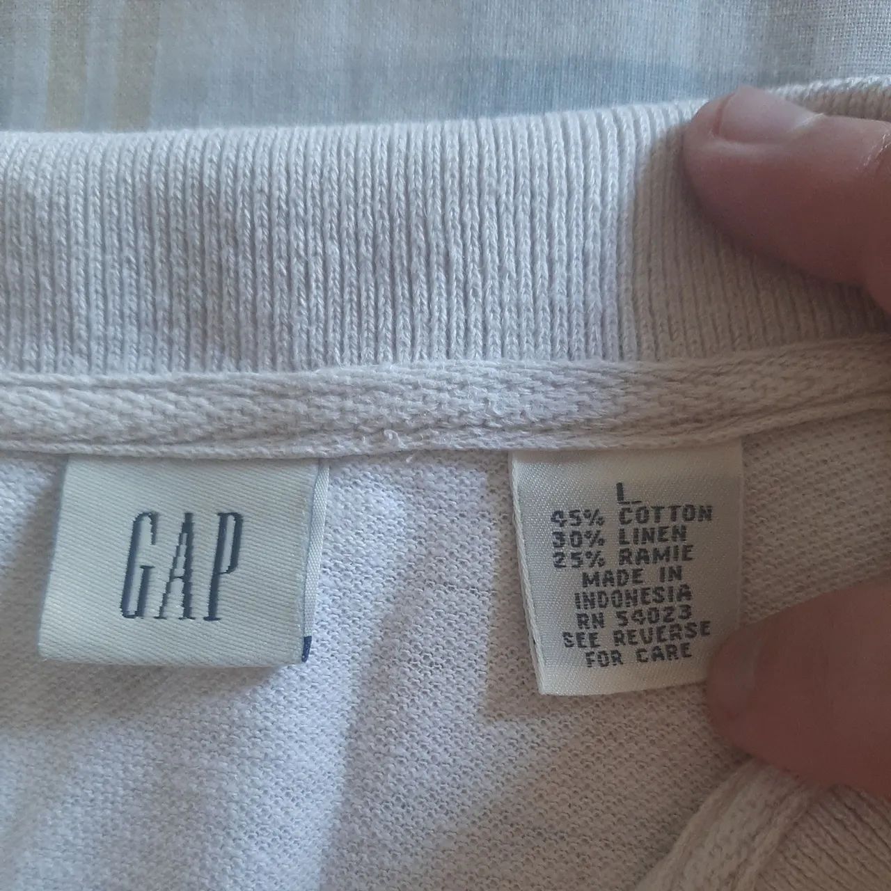 Camisa Polo gap G manga comprida - Foto 2