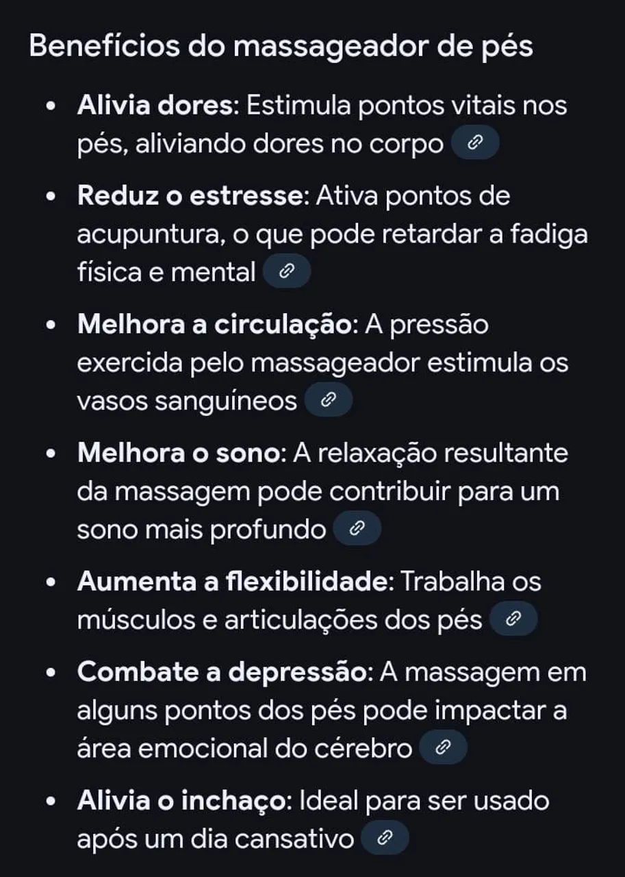 Massageador de pés com aquecimento - relaxe seus pés! - Foto 3