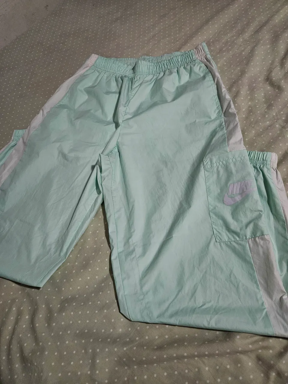 Calça Nike tactel Verde Claro